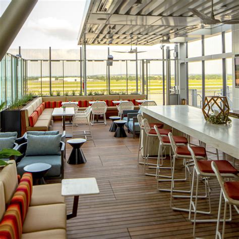 Outdoor patio at Austin airport closed; space set to become a private lounge